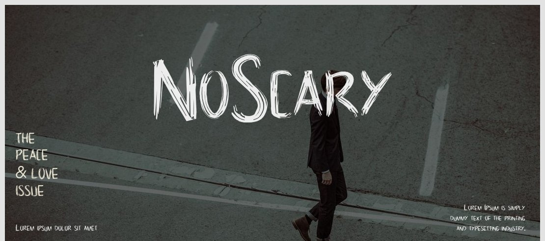 NoScary Font