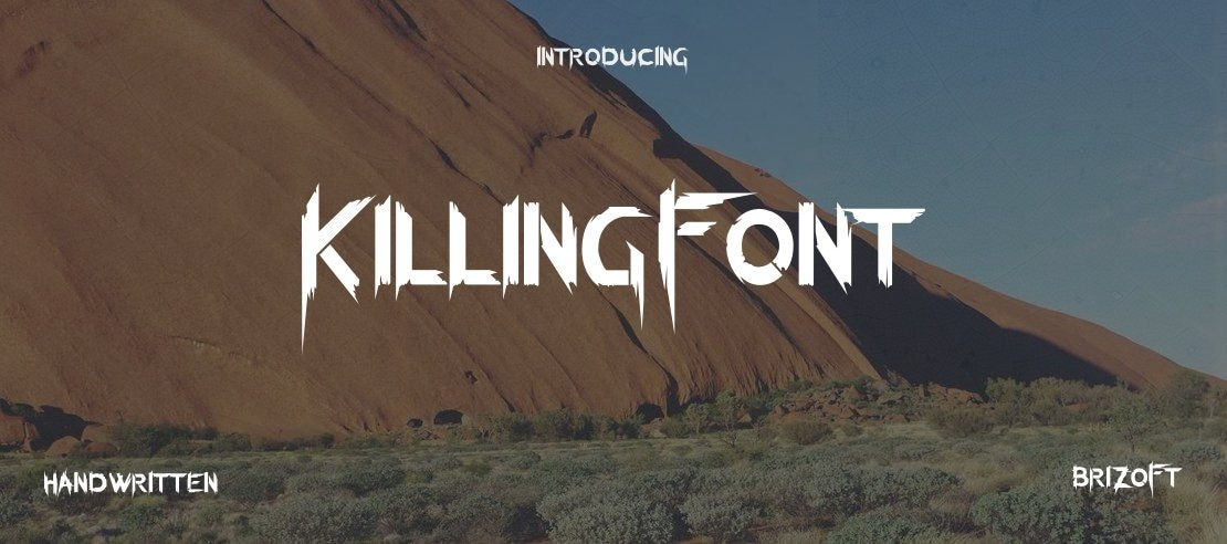 KillingFont Font