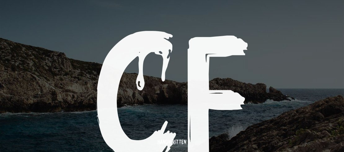 CF Nightmare PERSONAL Font