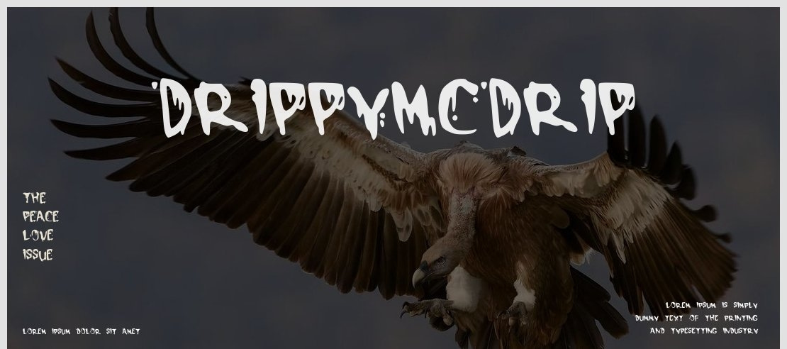 DrippyMcDrip Font
