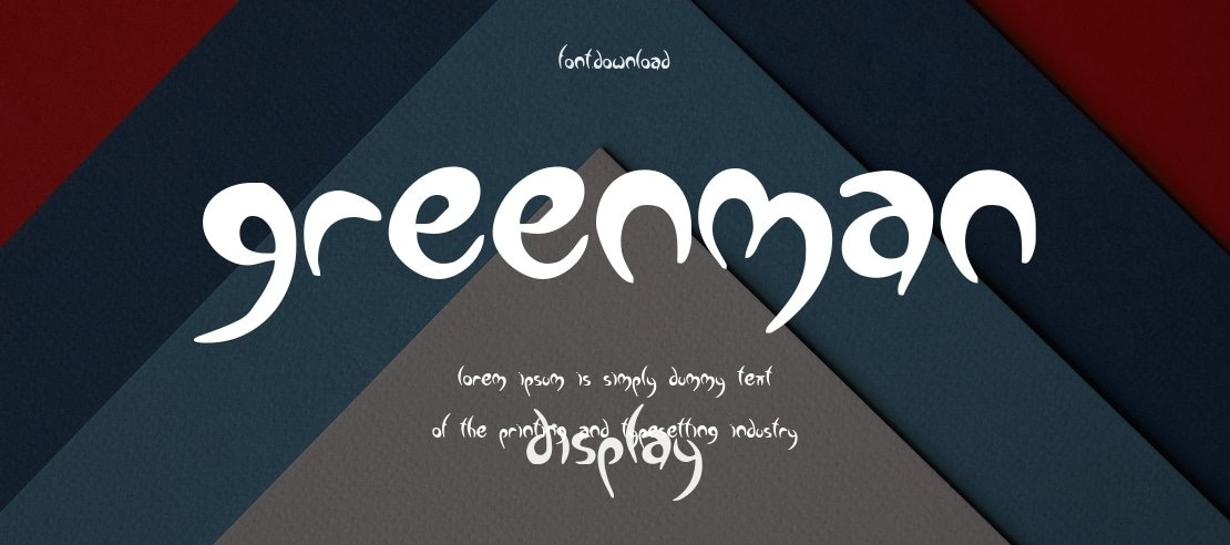 Greenman Font