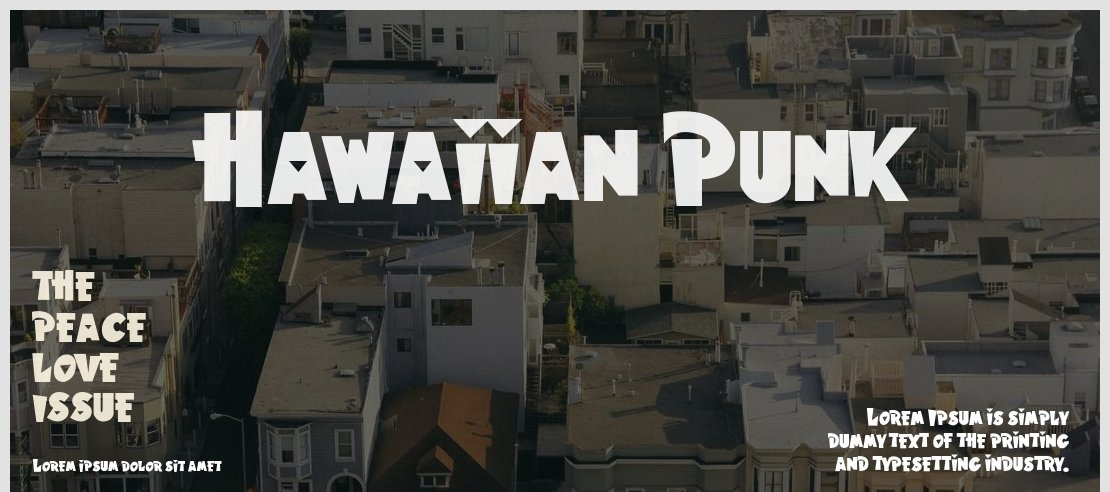 Hawaiian Punk Font