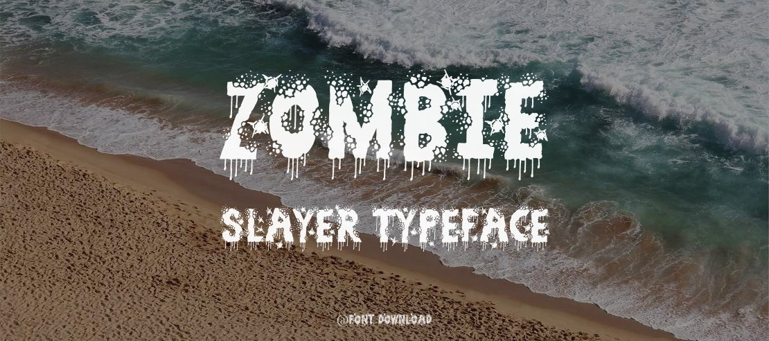 Zombie Slayer Font