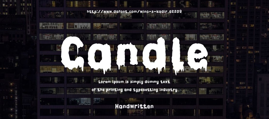 Candle Font Family