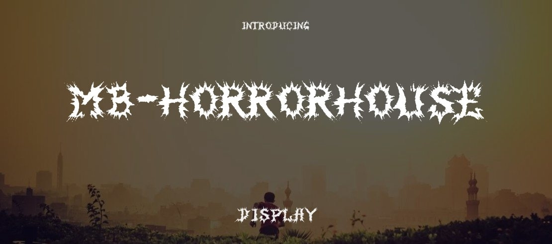 MB-HorrorHouse Font