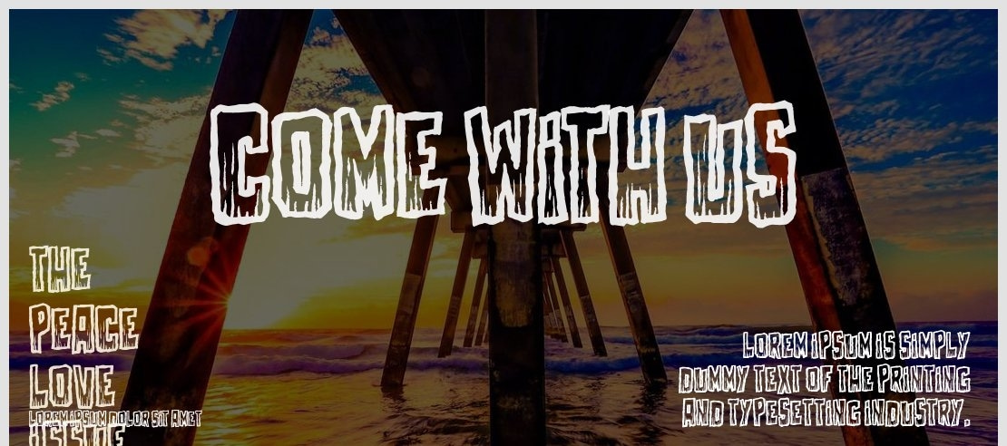 Come With Us Font