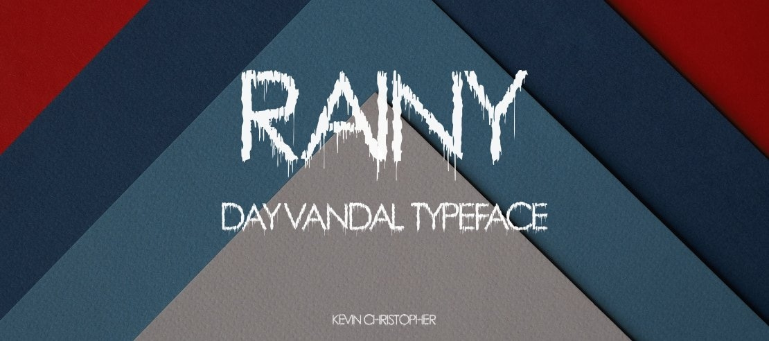 Rainy Day Vandal Font