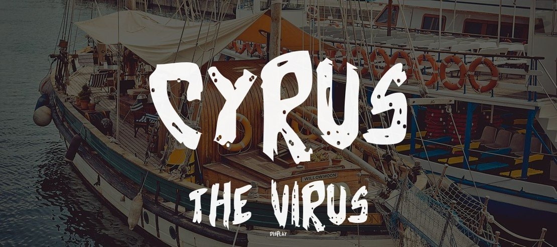 Cyrus the Virus Font Family