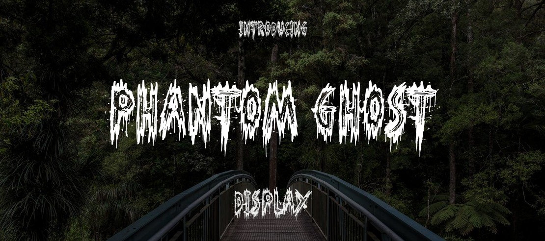 Phantom Ghost Font