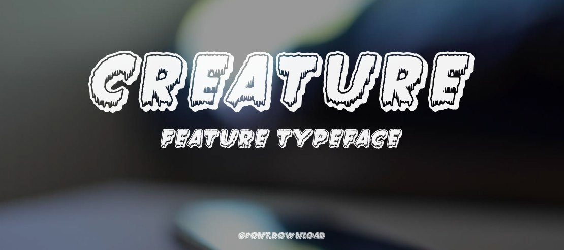 Creature Feature Font