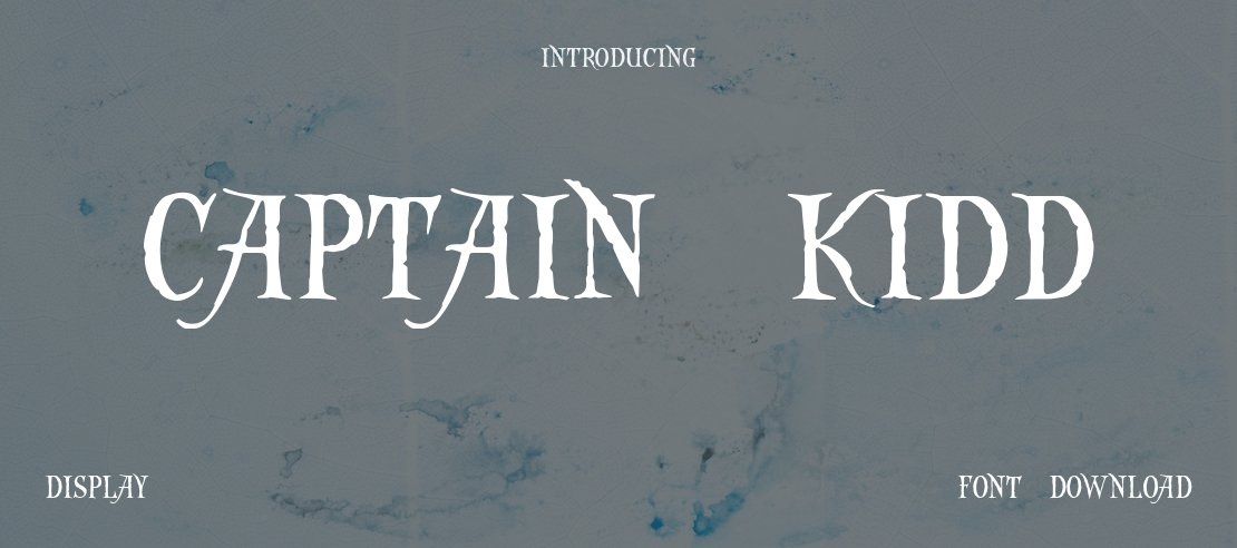 Captain Kidd Font