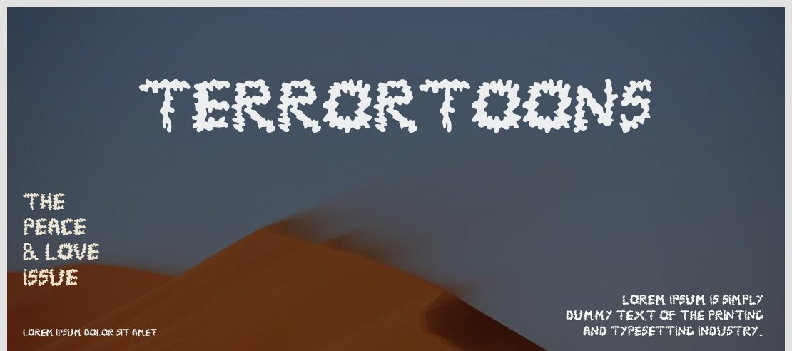 TerrorToons Font