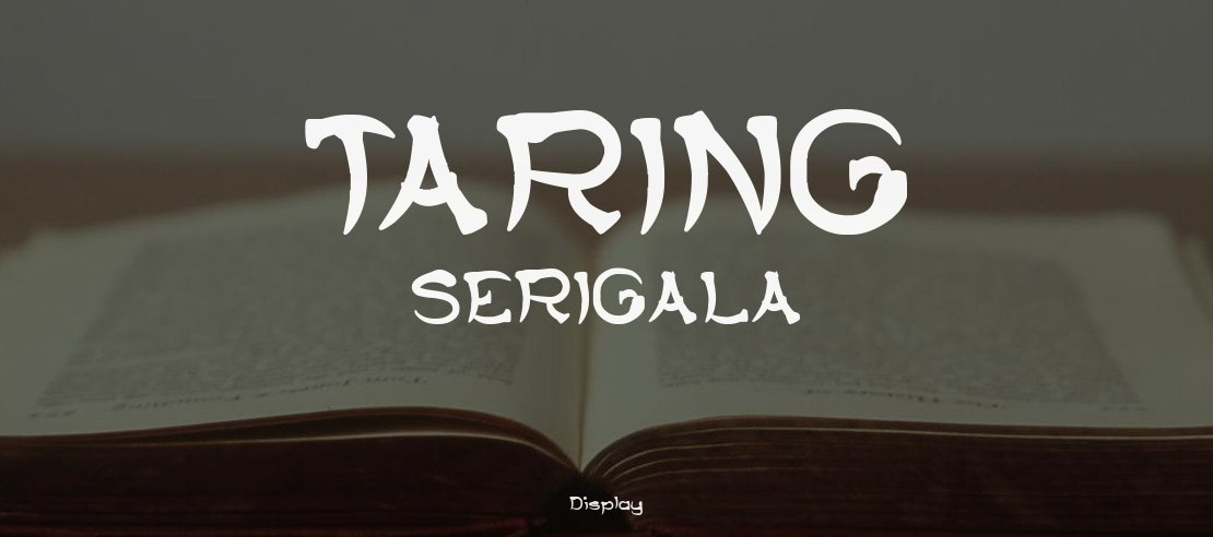 TARING SERIGALA Font