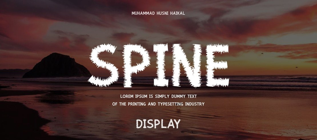 Spine Font