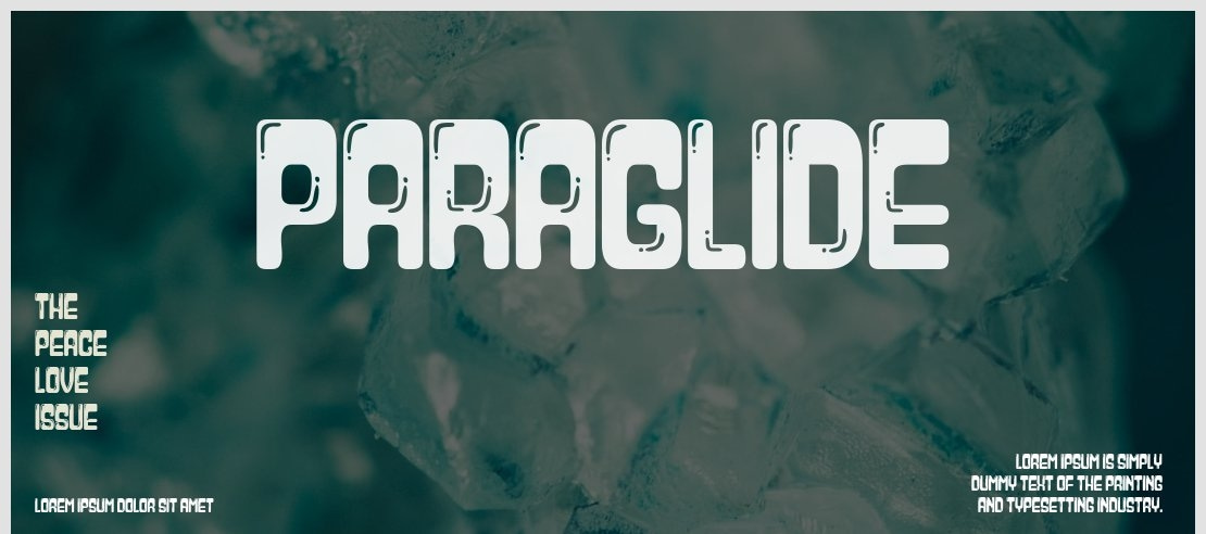 Paraglide Font Family