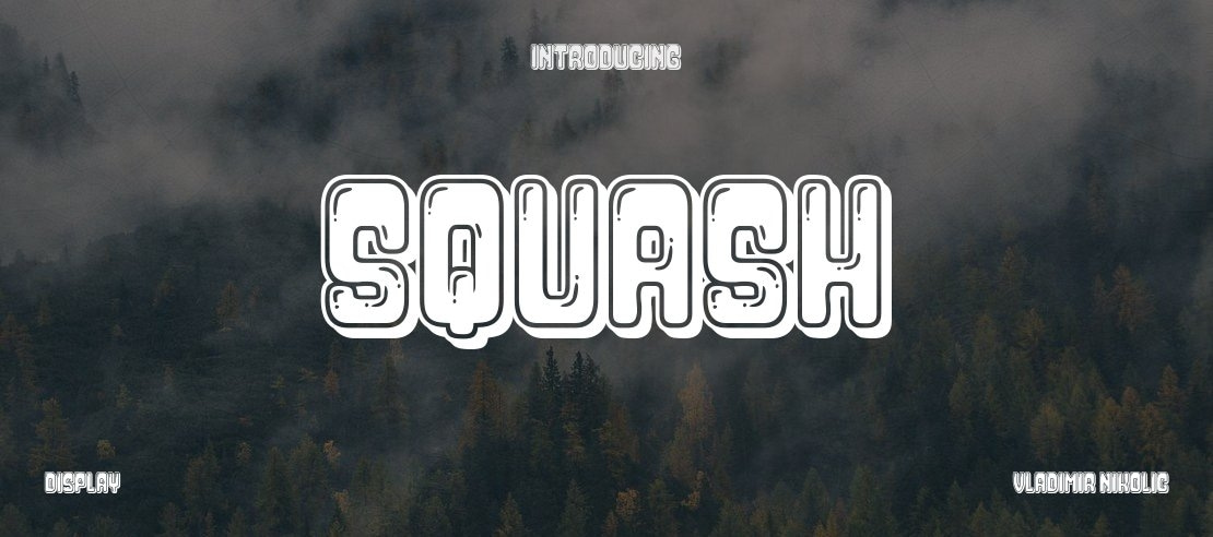 Squash Font