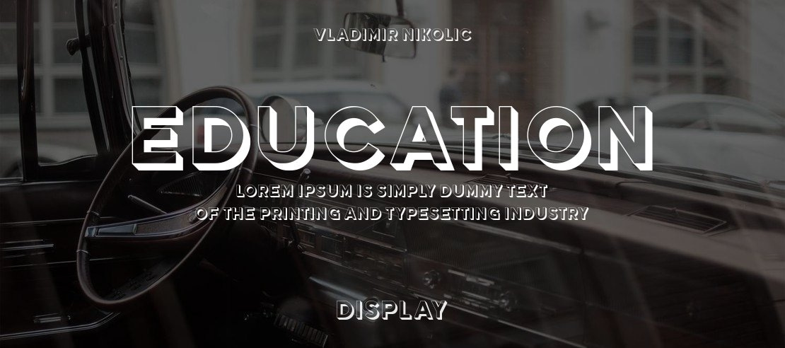 Education Font