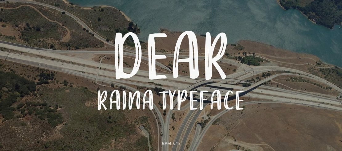 DEAR RAINA Font