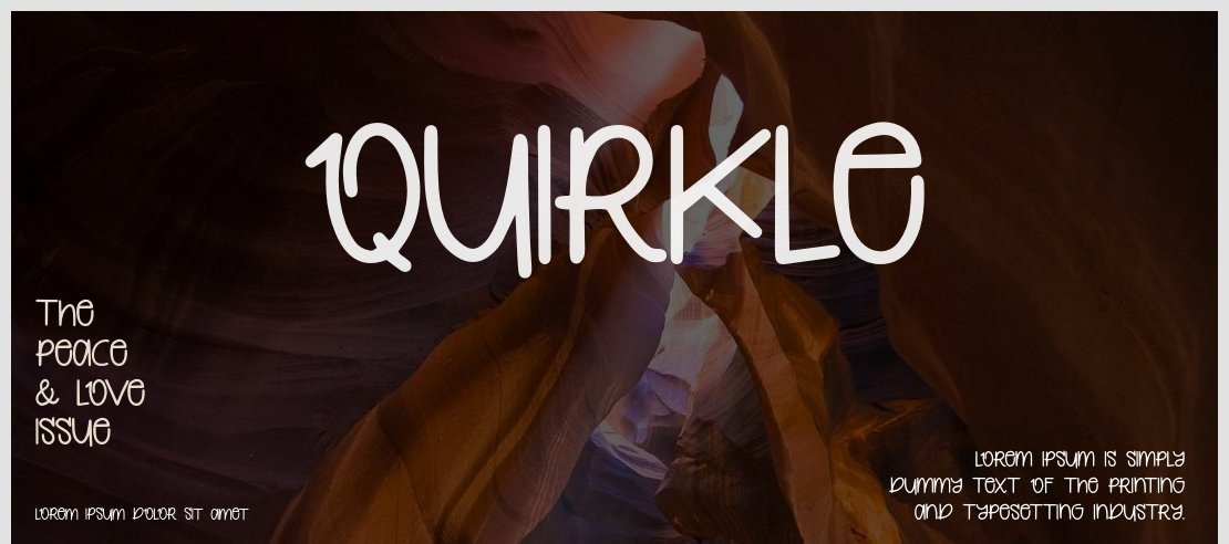 Quirkle Font