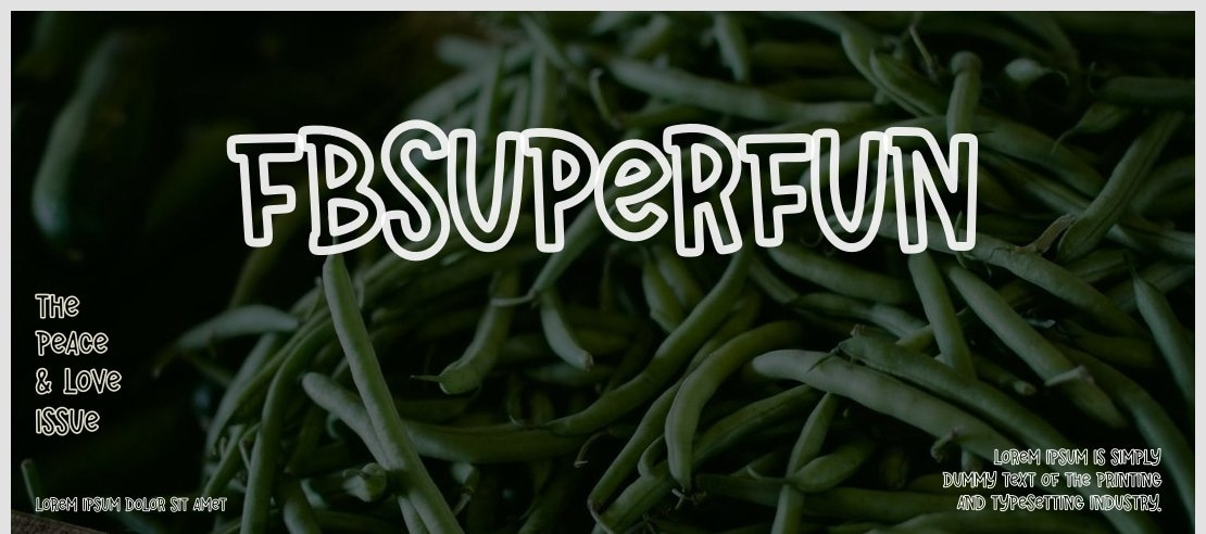 FBSuperFun Font