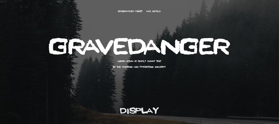 GraveDanger Font