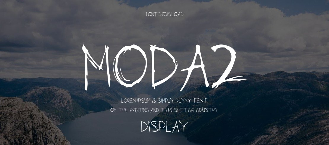 MODAZ Font