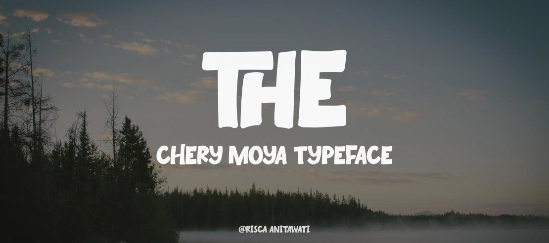 The Chery Moya Font