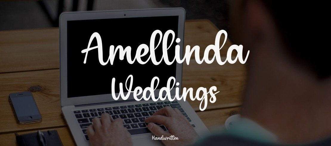 Amellinda Weddings Font