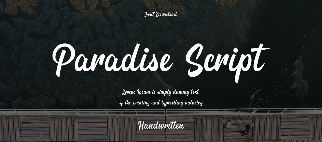 Paradise Script Font