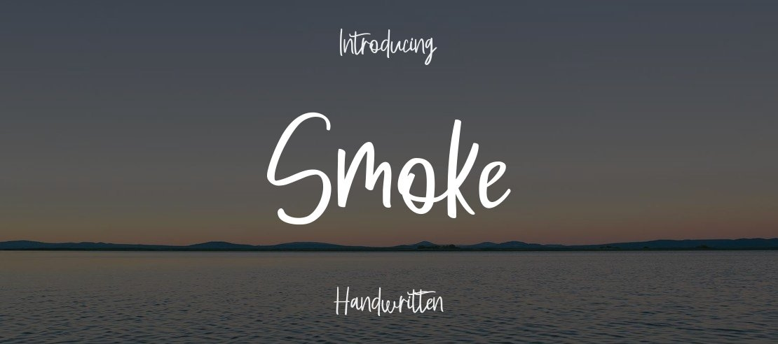 Smoke Font