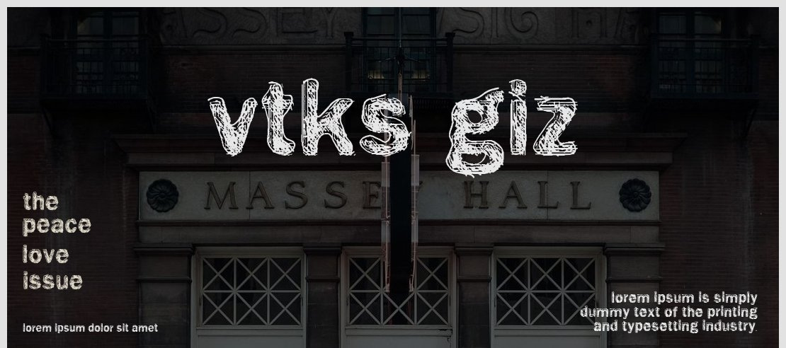 Vtks Giz Font