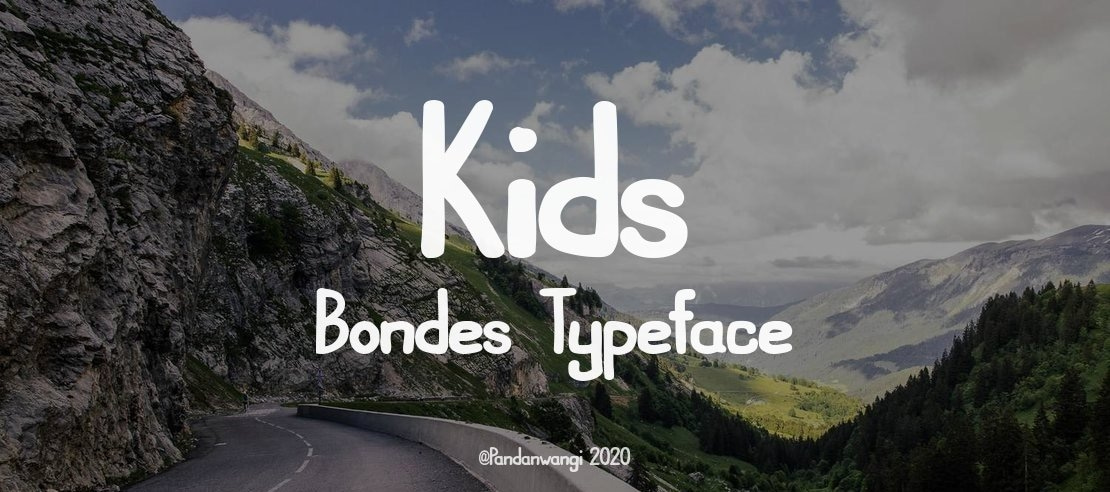 Kids Bondes Font