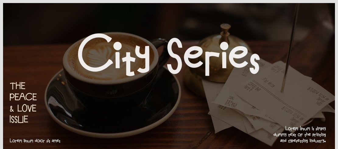 City Series Font