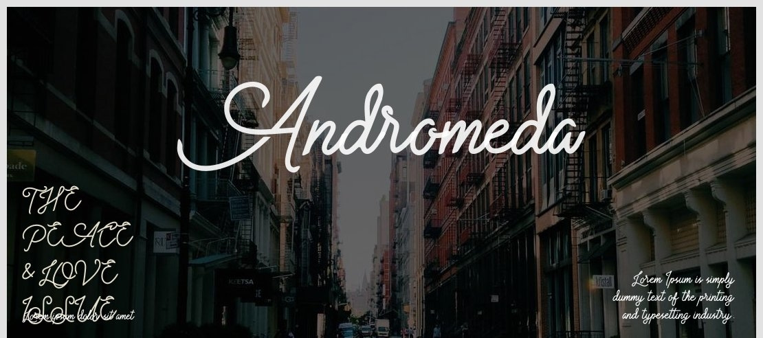 Andromeda Font