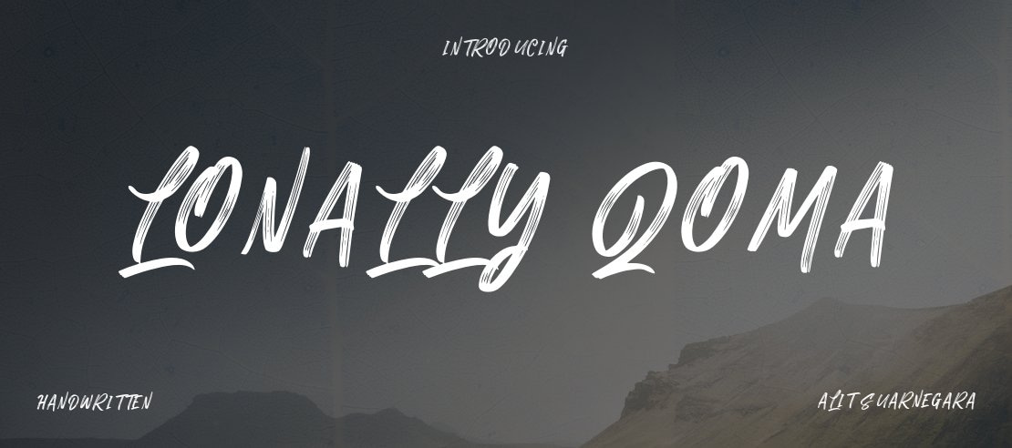 Lonally Qoma Font