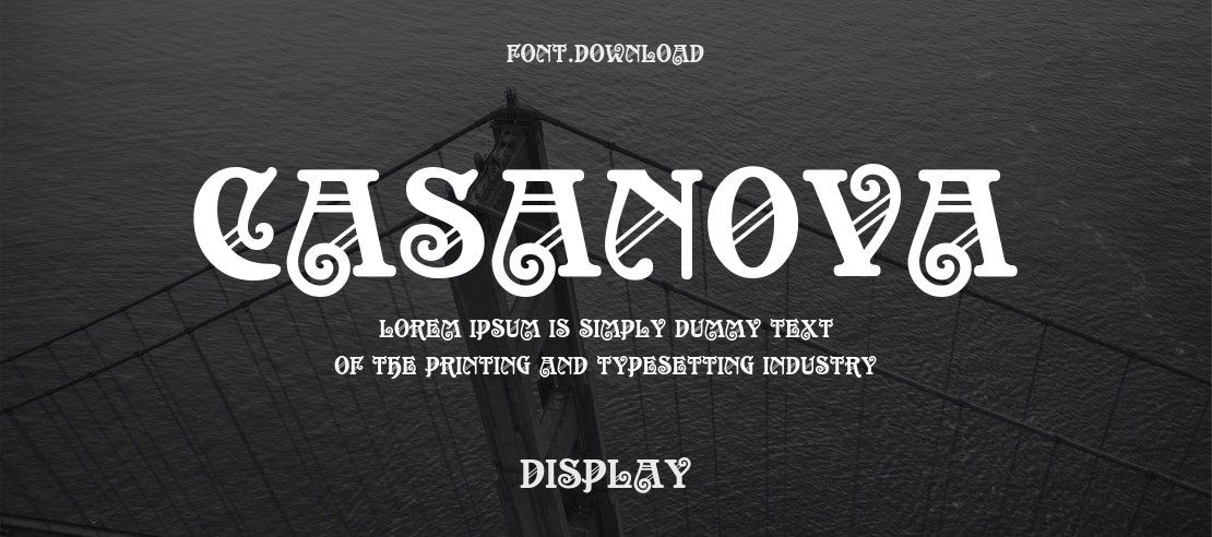 Casanova Font