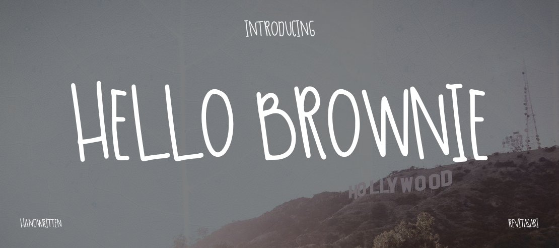 Hello Brownie Font