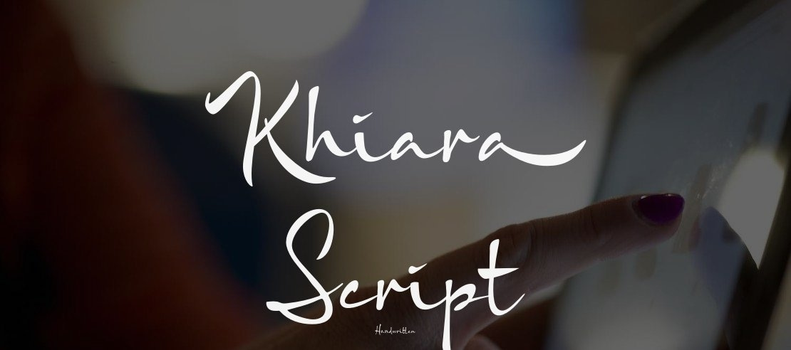 Khiara Script Font