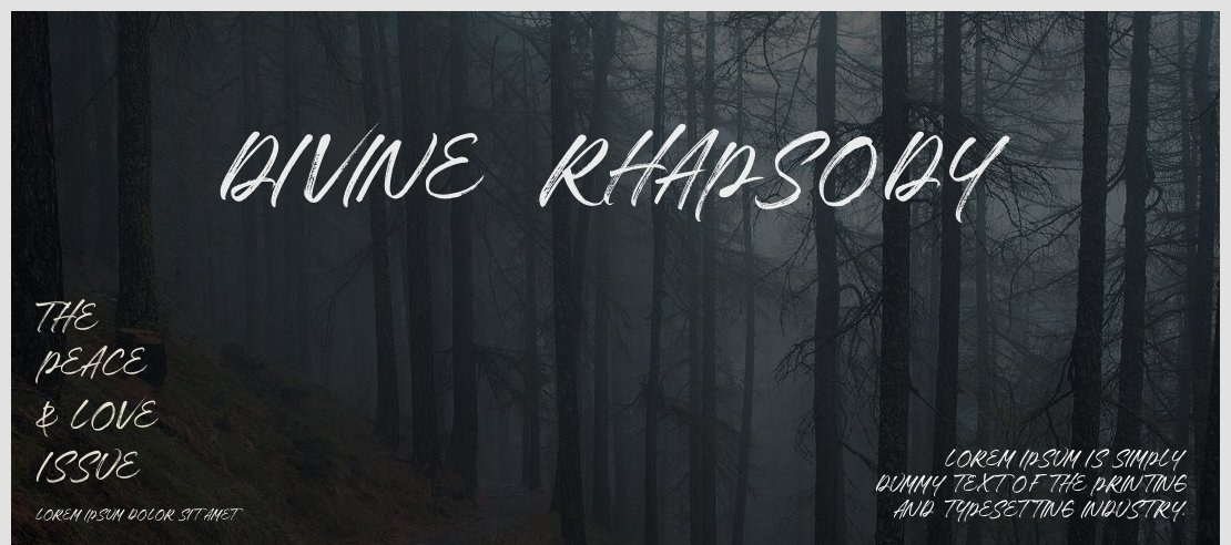 Divine  Rhapsody Font