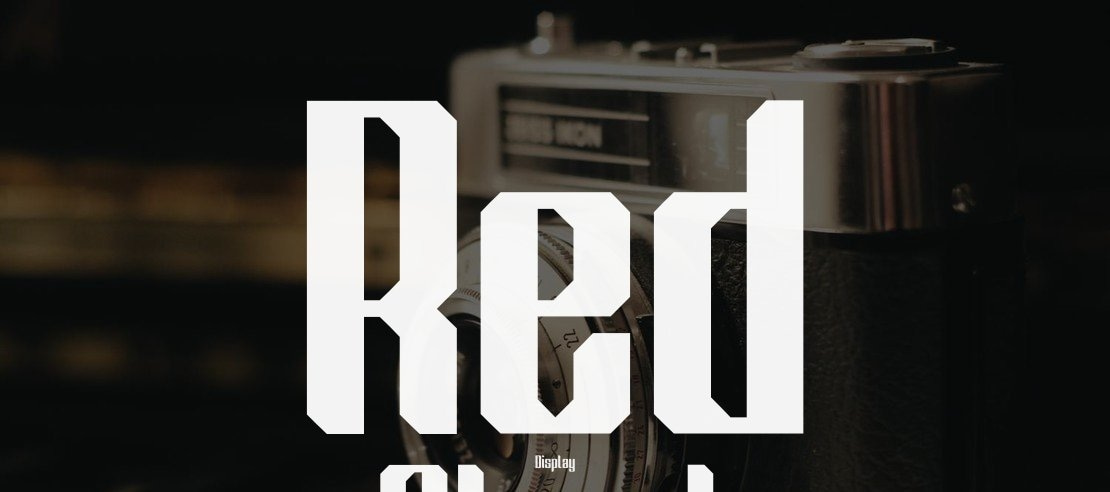 Red Steel Font Family