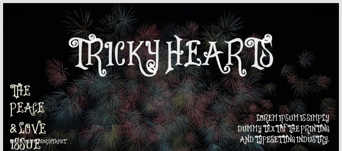 Tricky Hearts Font