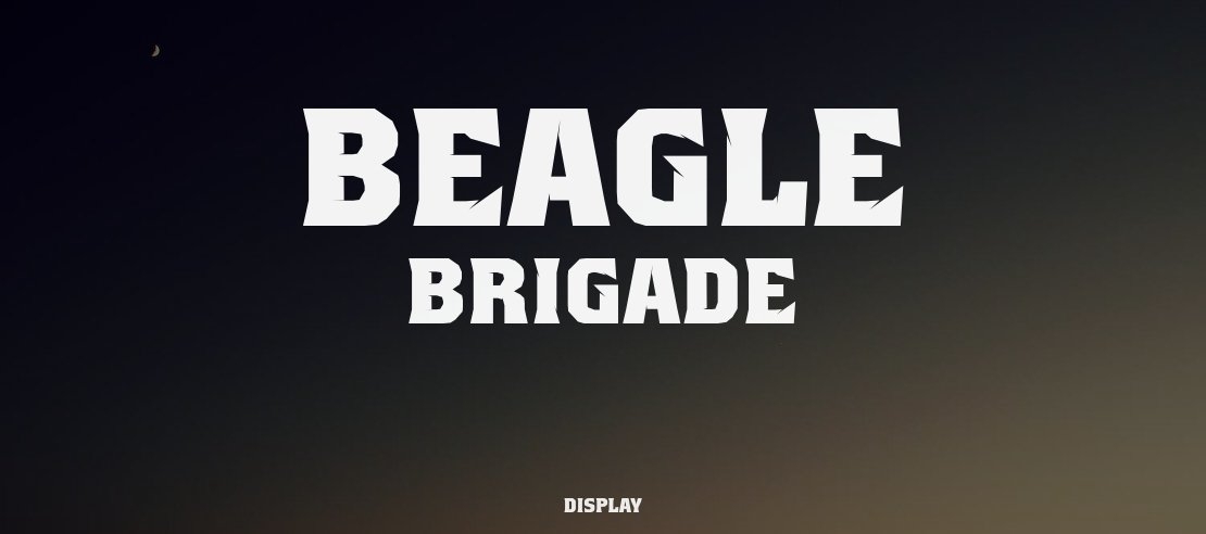 Beagle Brigade Font