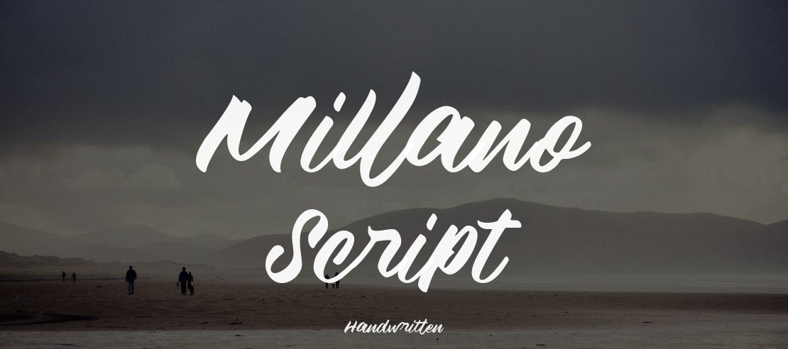 Millano Script Font