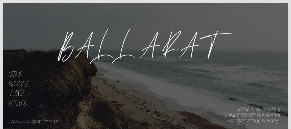 Ballarat Font