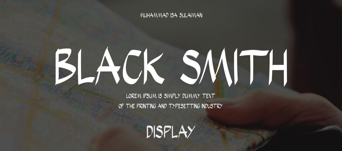 Black Smith Font