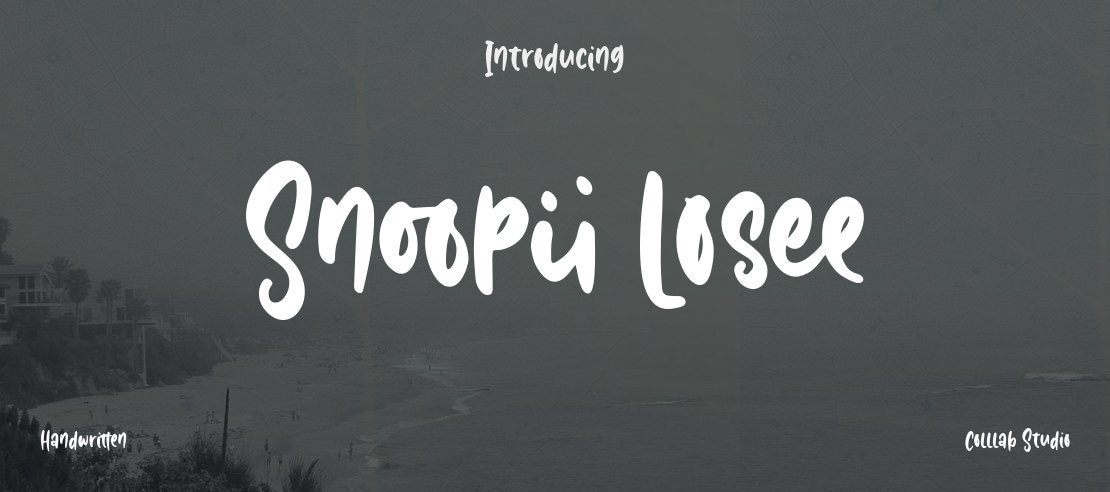 Snoopii Losee Font