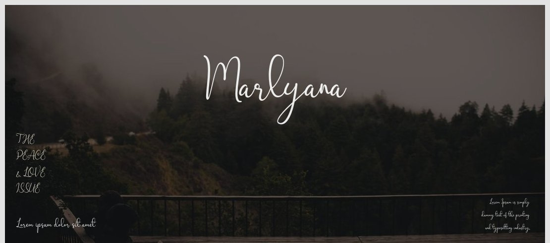 Marlyana Font