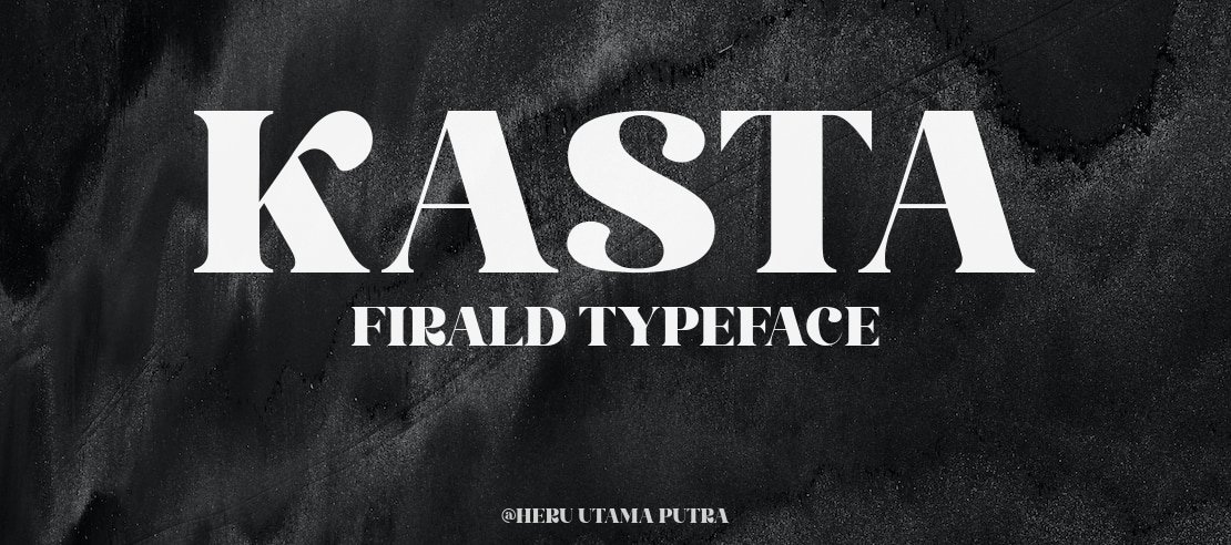 kasta firald Font