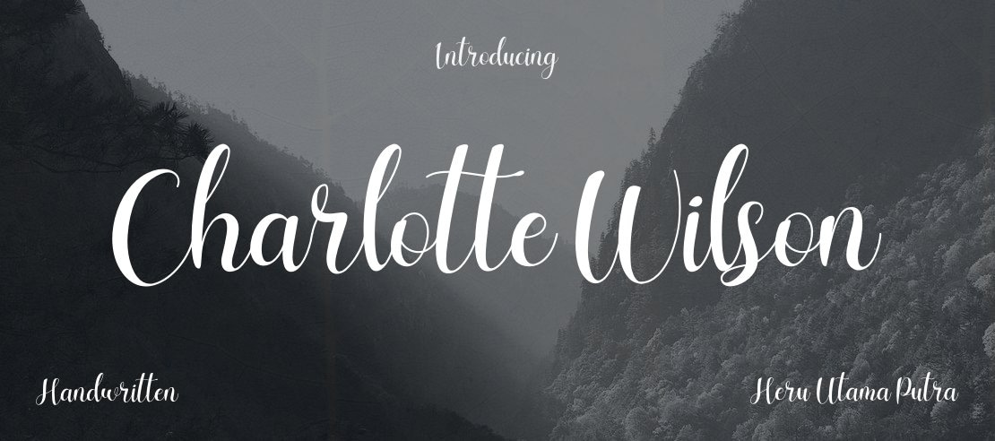 Charlotte Wilson Font