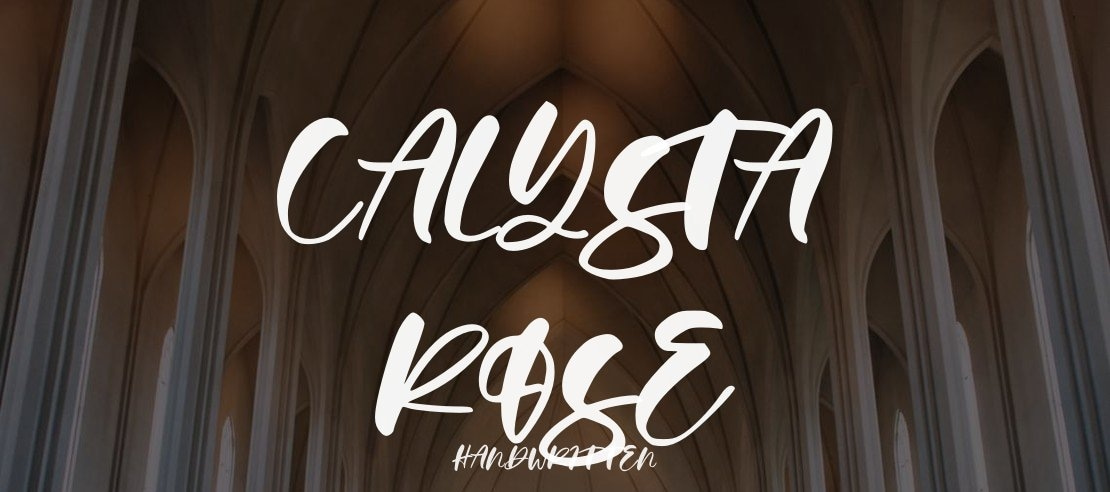 Calysta Rose Font